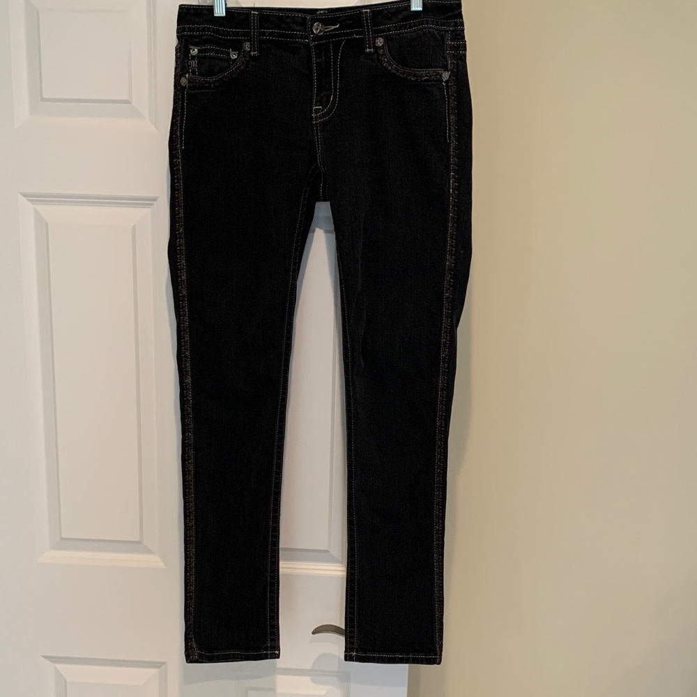 Miss Me Black Skinny Jeans for Women